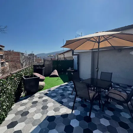 City Rooftop Apartment Skopje Exterior photo